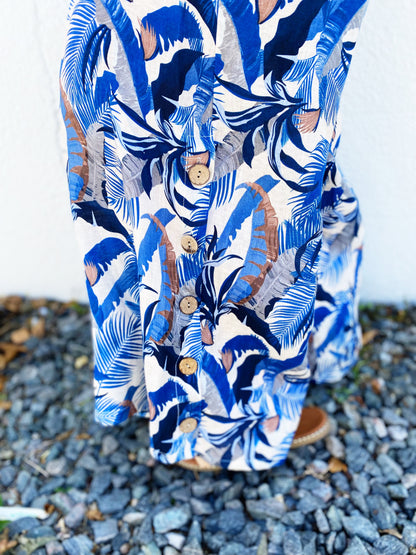 Penny Jumpsuit Blue *FINAL SALE