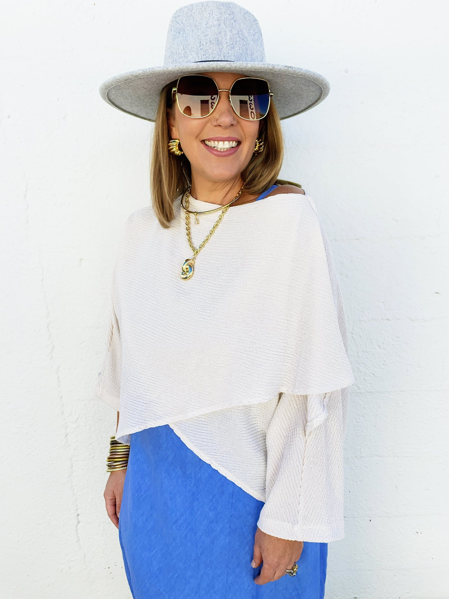 Zoe X Top In Cream