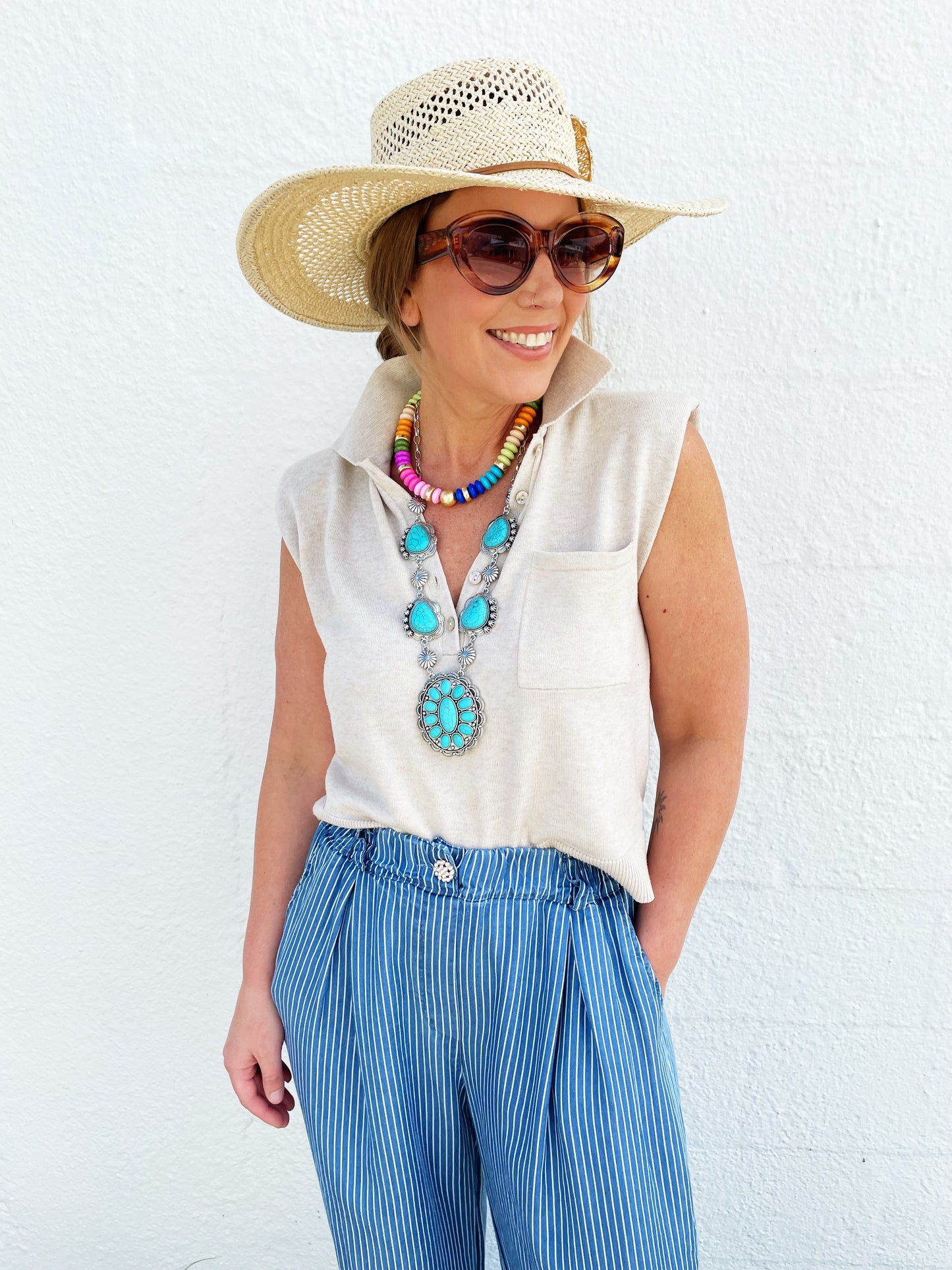 Taylor Turq Necklace FINAL SALE