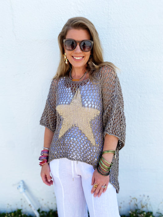 Sammy Sweater in Mocha