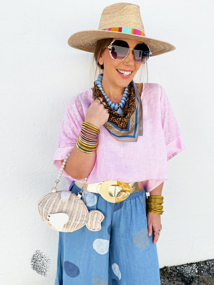 Veronica Top Pink