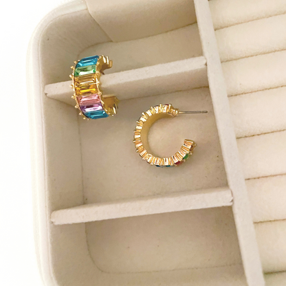 Sprinkle Pastel Cheer Hoops