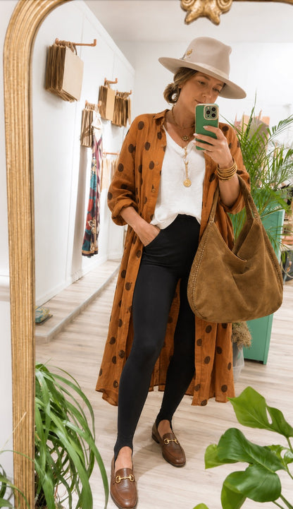 Lottie Dress in Mustard