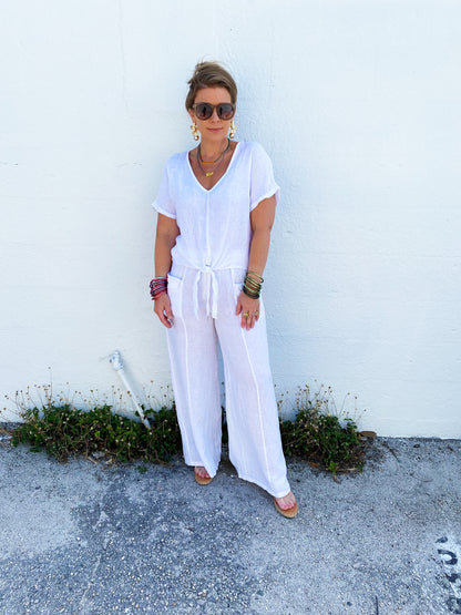 Terry Tie Top *multiple colors