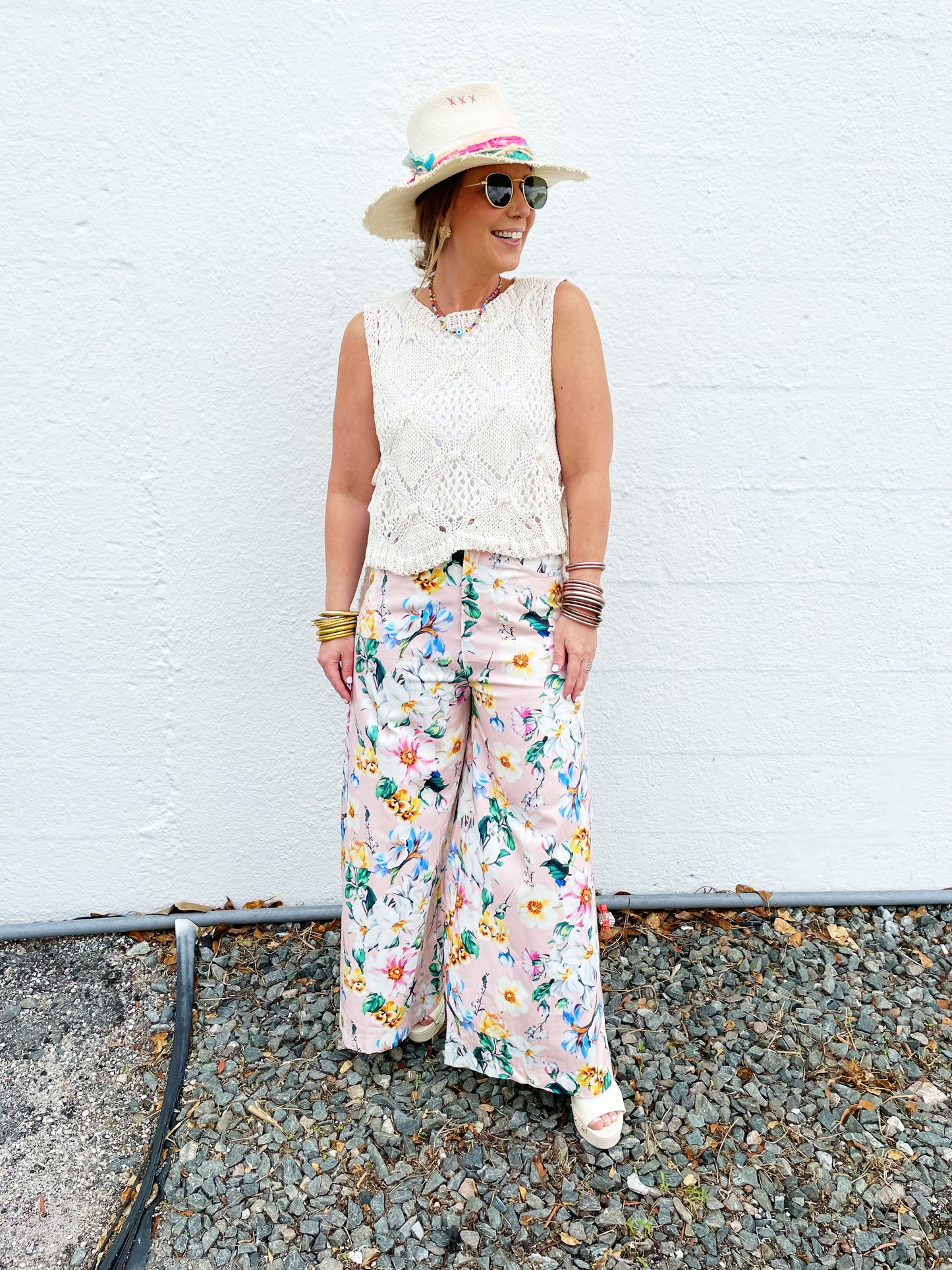 Shanna Tank in Cream