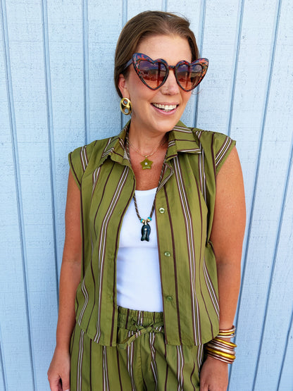 Lina Set in Green