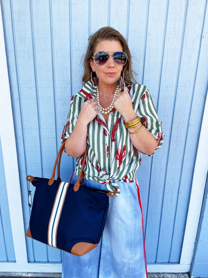 Lobster Green Top