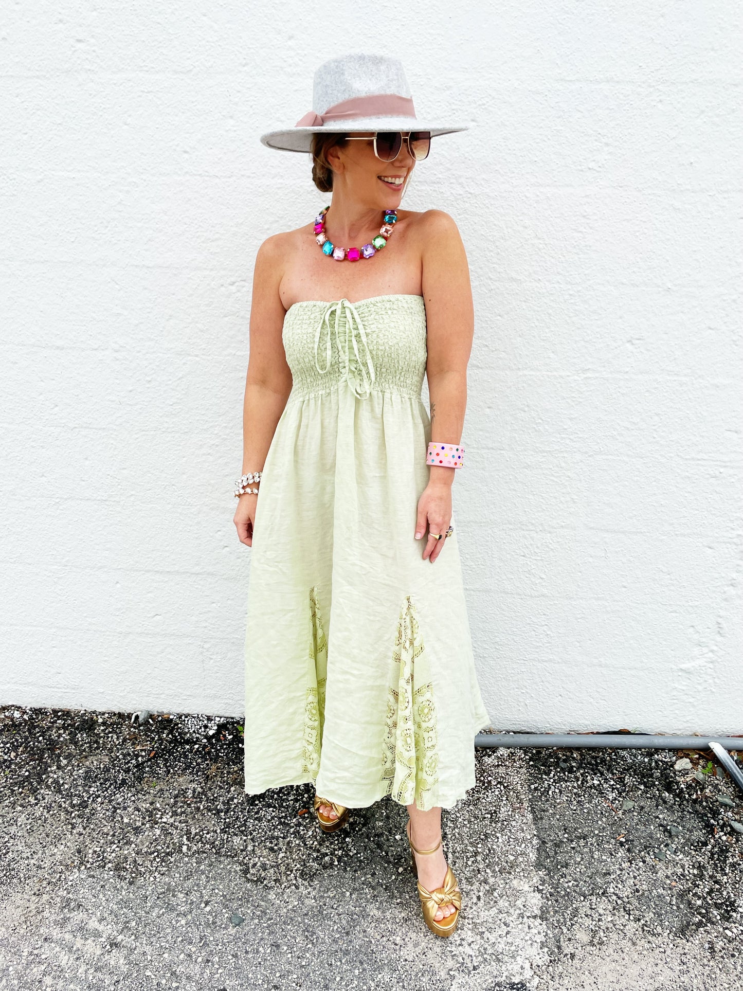 Casey Dress in Mint