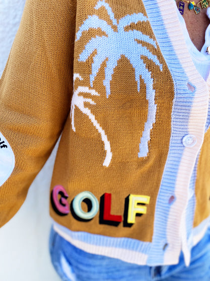 Par Tee Cardigan