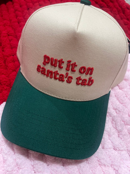 Put It On Santa’s Tab Hat & Santas Favorite