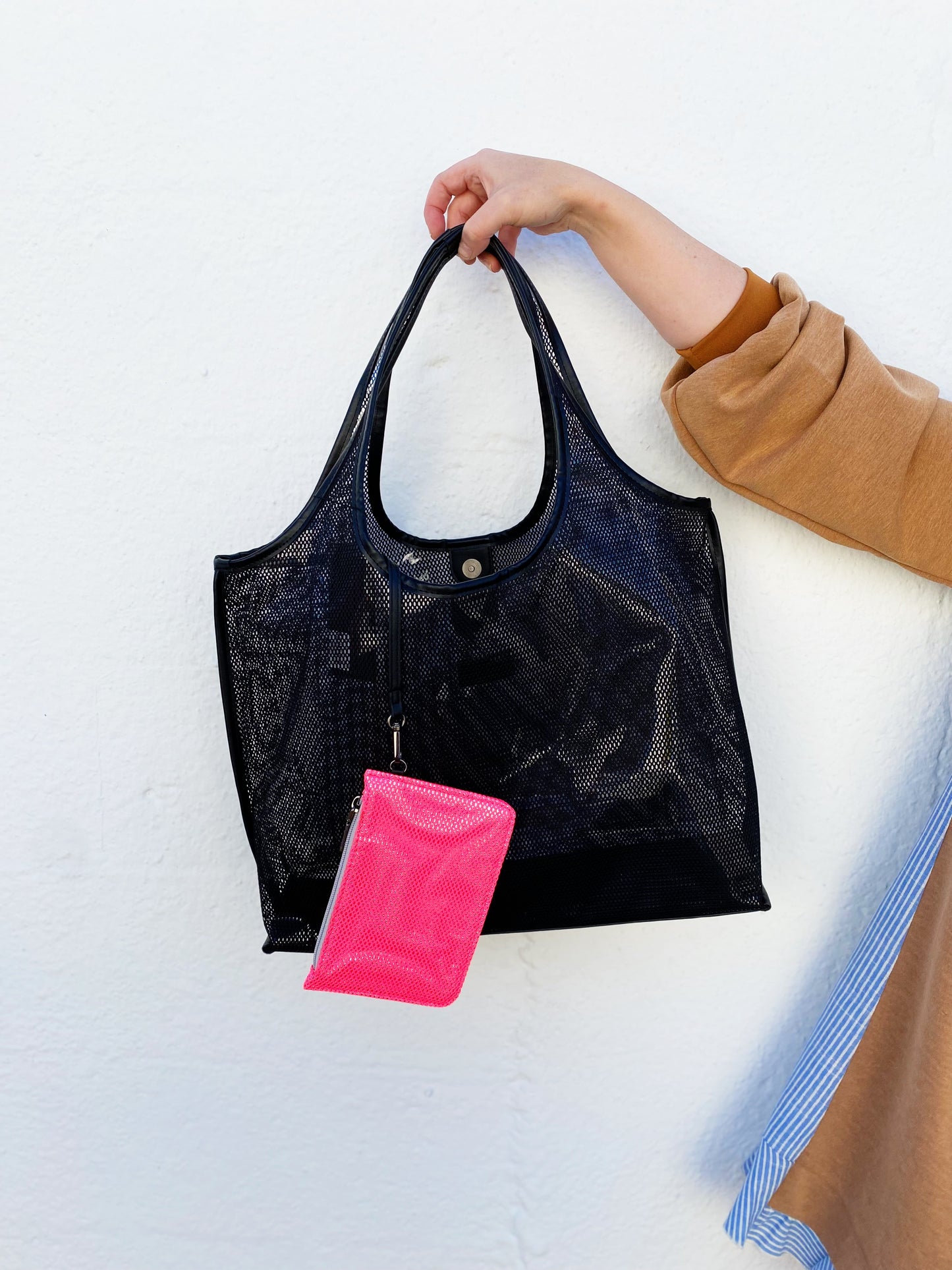Roxy Mesh Tote Multiple Colors - PREORDER
