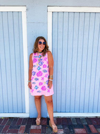 Under the Sea Dress FINAL SALE