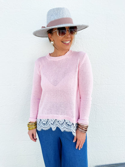 Linda Lace Sweater