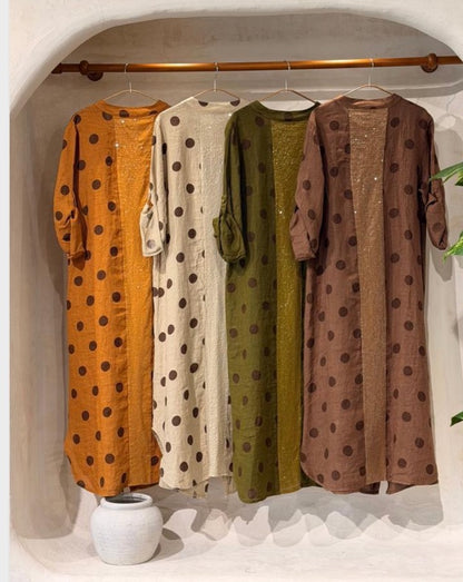 Lottie Dress in Chocolate