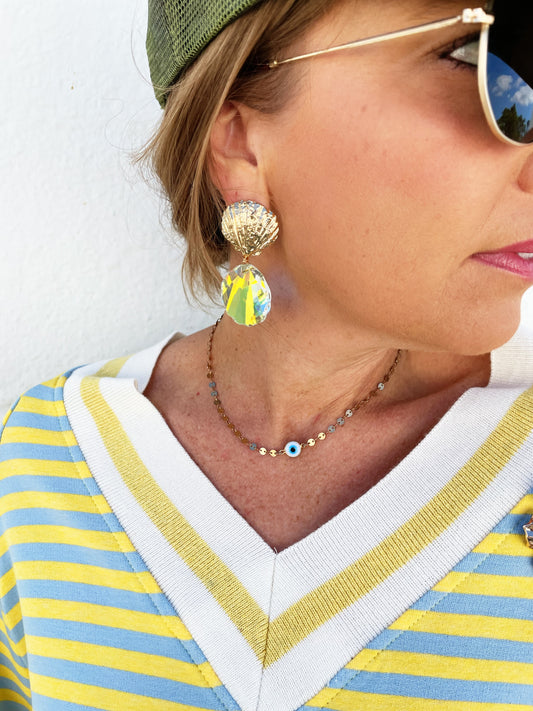 Ariel Earring In Iridescent