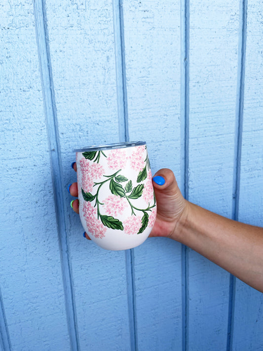 Rifle Paper Co. Stemless Hydrangea Cup