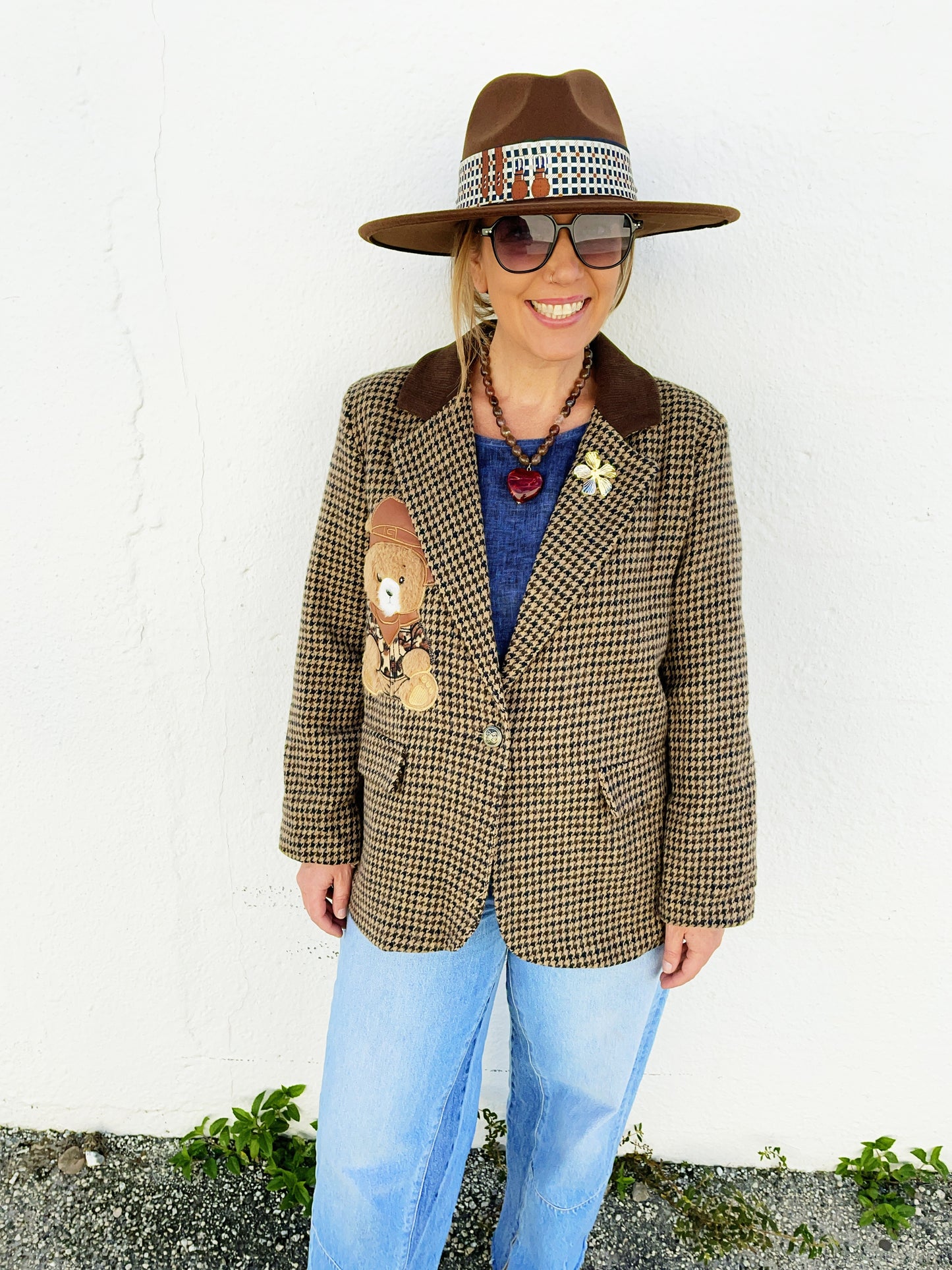 Amber Blazer in Chocolate