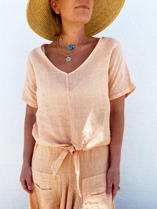 Terry Tie Top *multiple colors