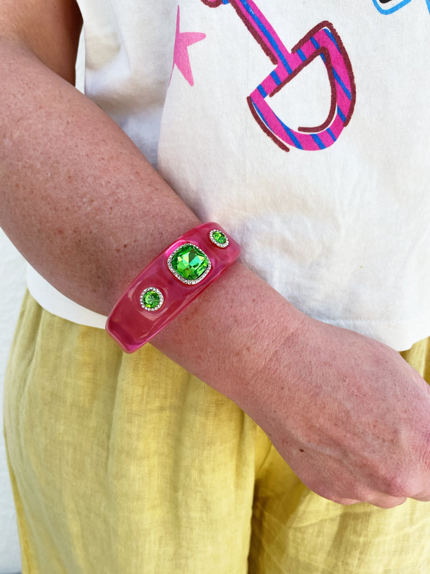 Betsy Watermelon Cuff FINAL SALE