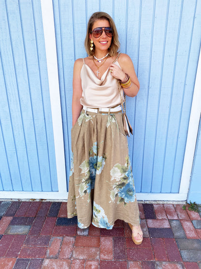Manny Skirt W/ Belt