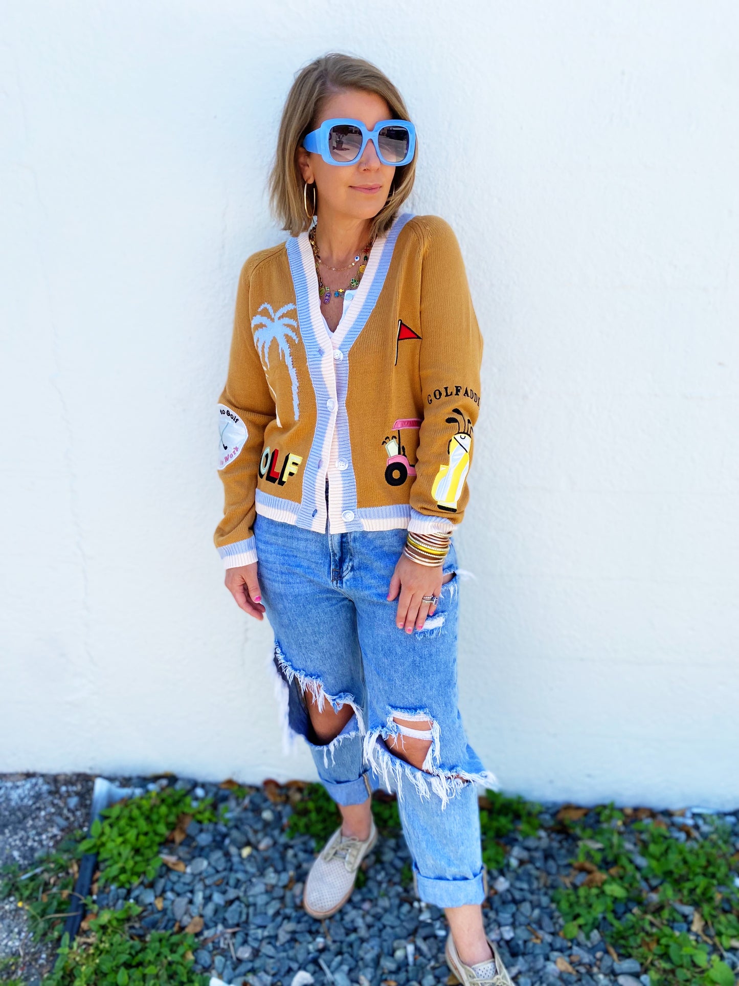Par Tee Cardigan