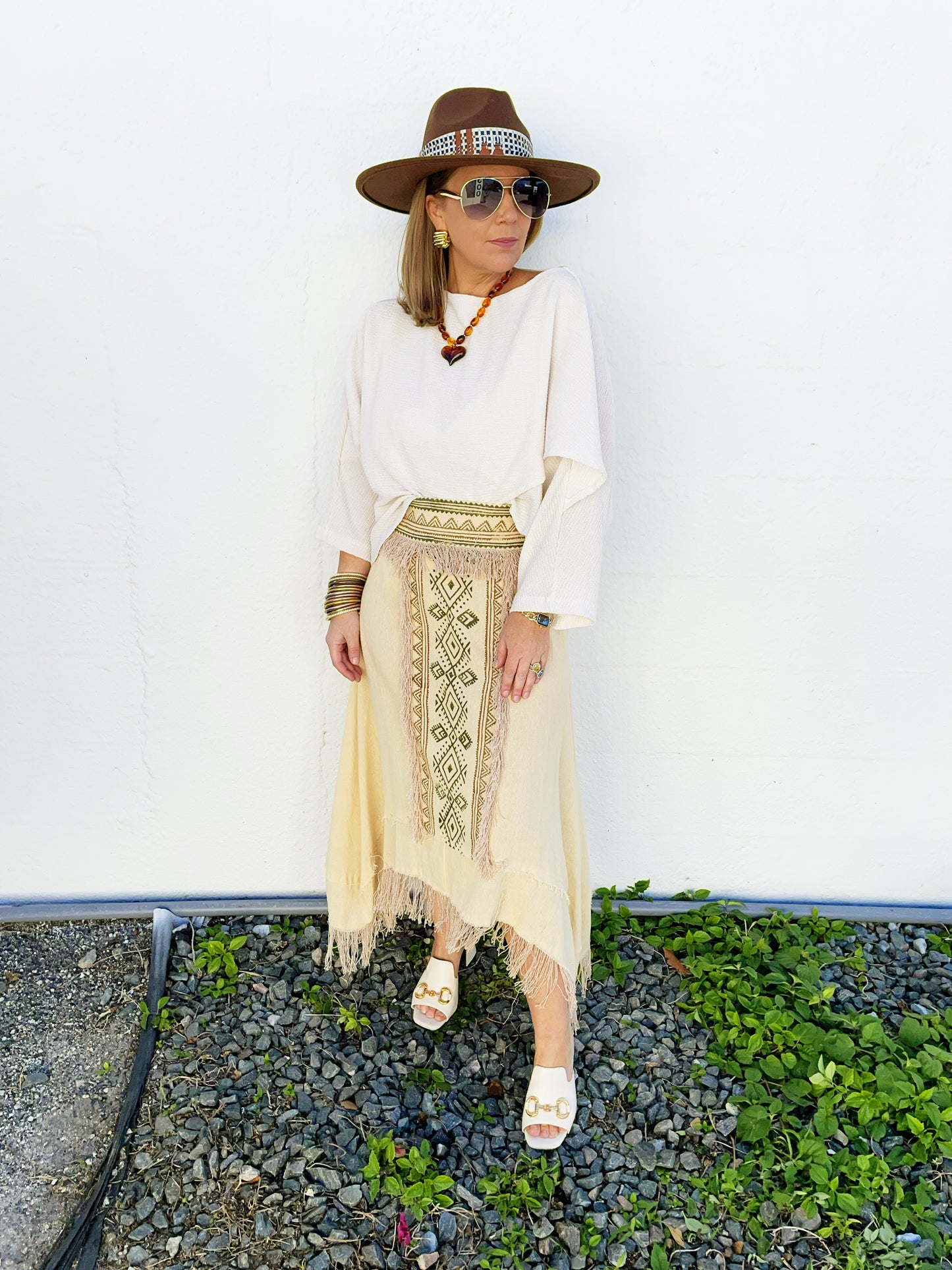 Bentley Fringe Skirt