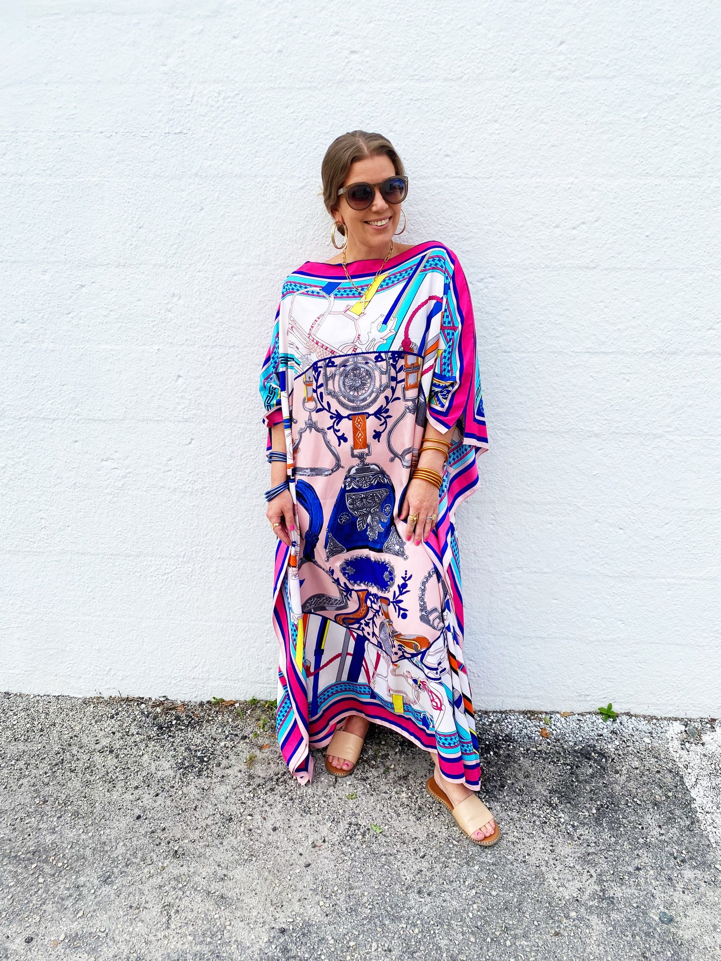 Ella Kaftan - Washable Silk- Multiple Prints