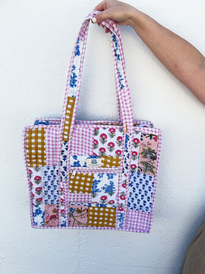 Bebe Pink Tote Bag