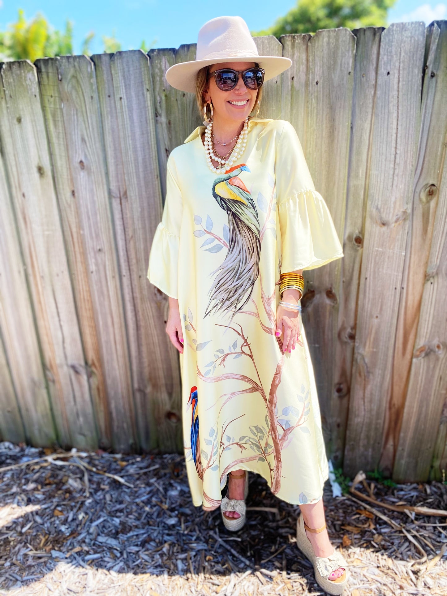 Daphne Stamp Dress