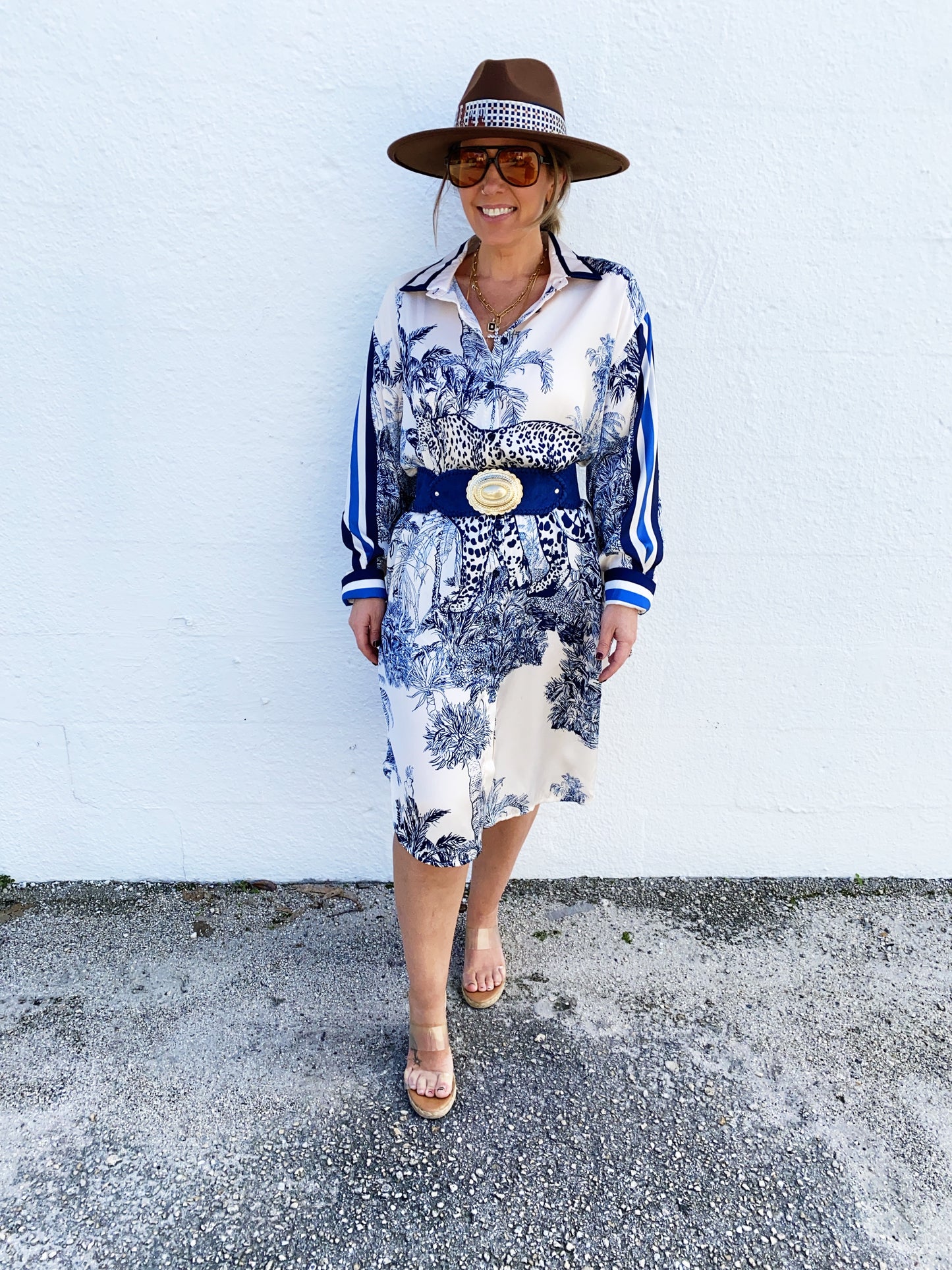 Camilla Dress in Navy