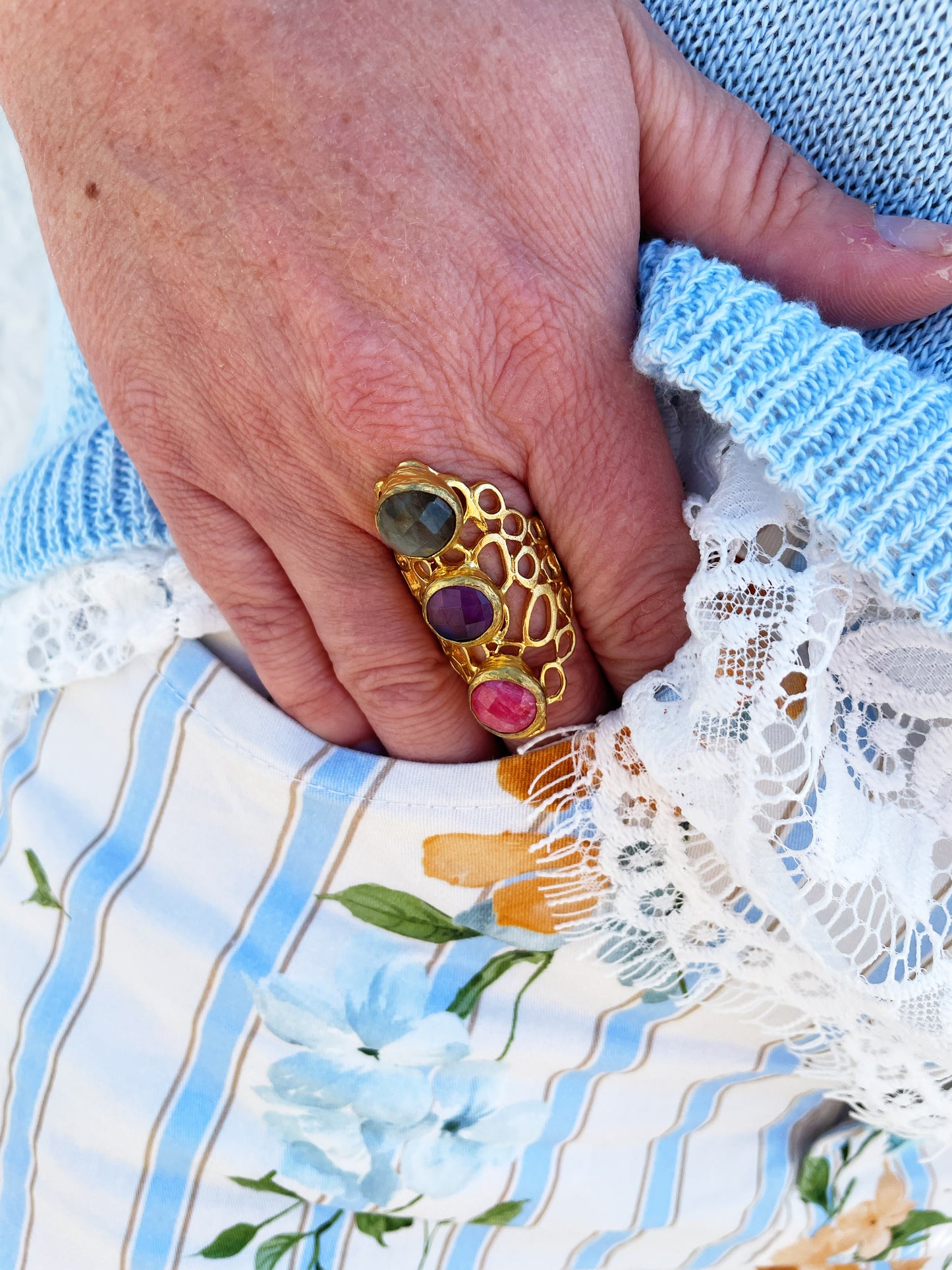 Toni Adjustable Ring FINAL SALE
