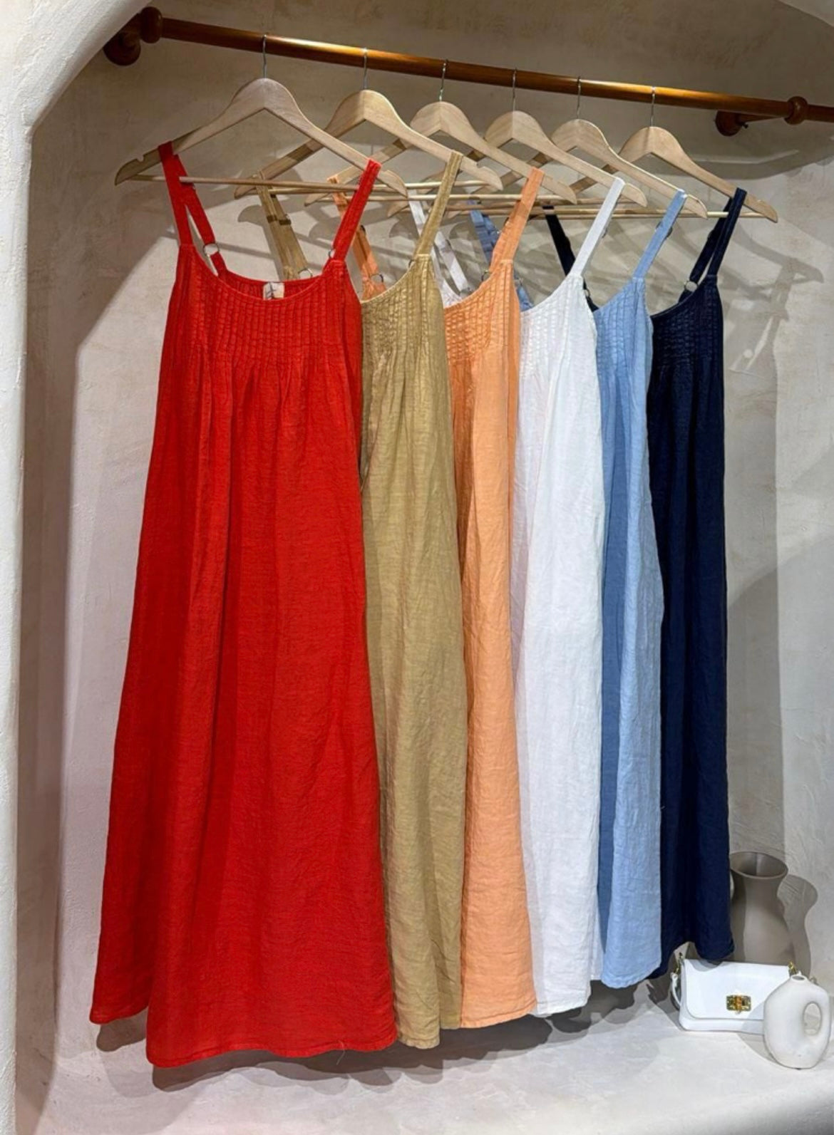 Maya Dress in Red