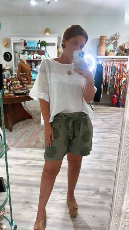 Saint Shorts in Green