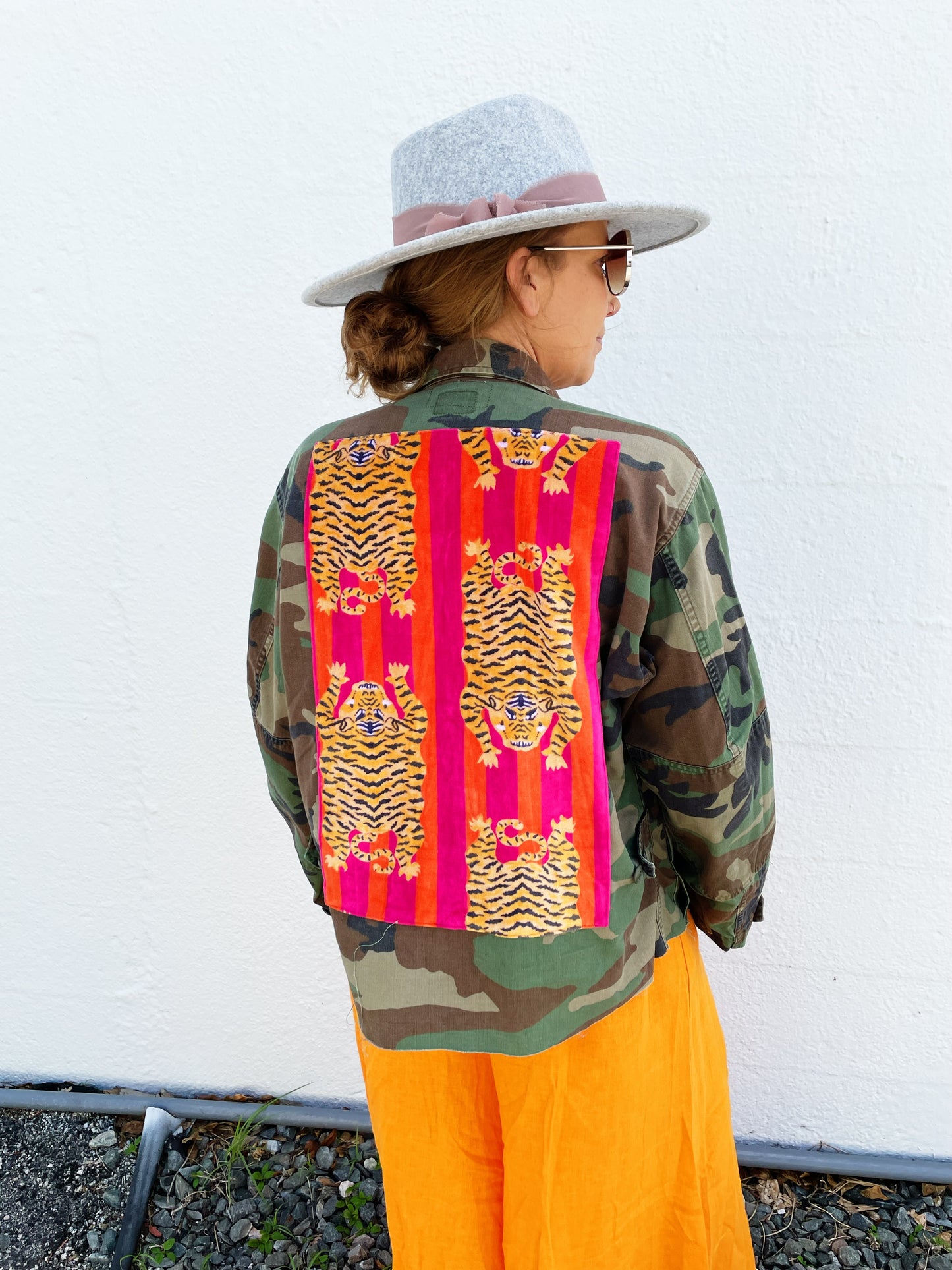 Camo Jacket with Tiger