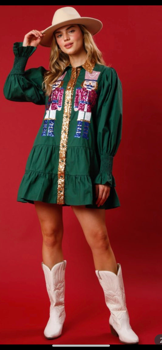 Nutcracker green dress PRESELL