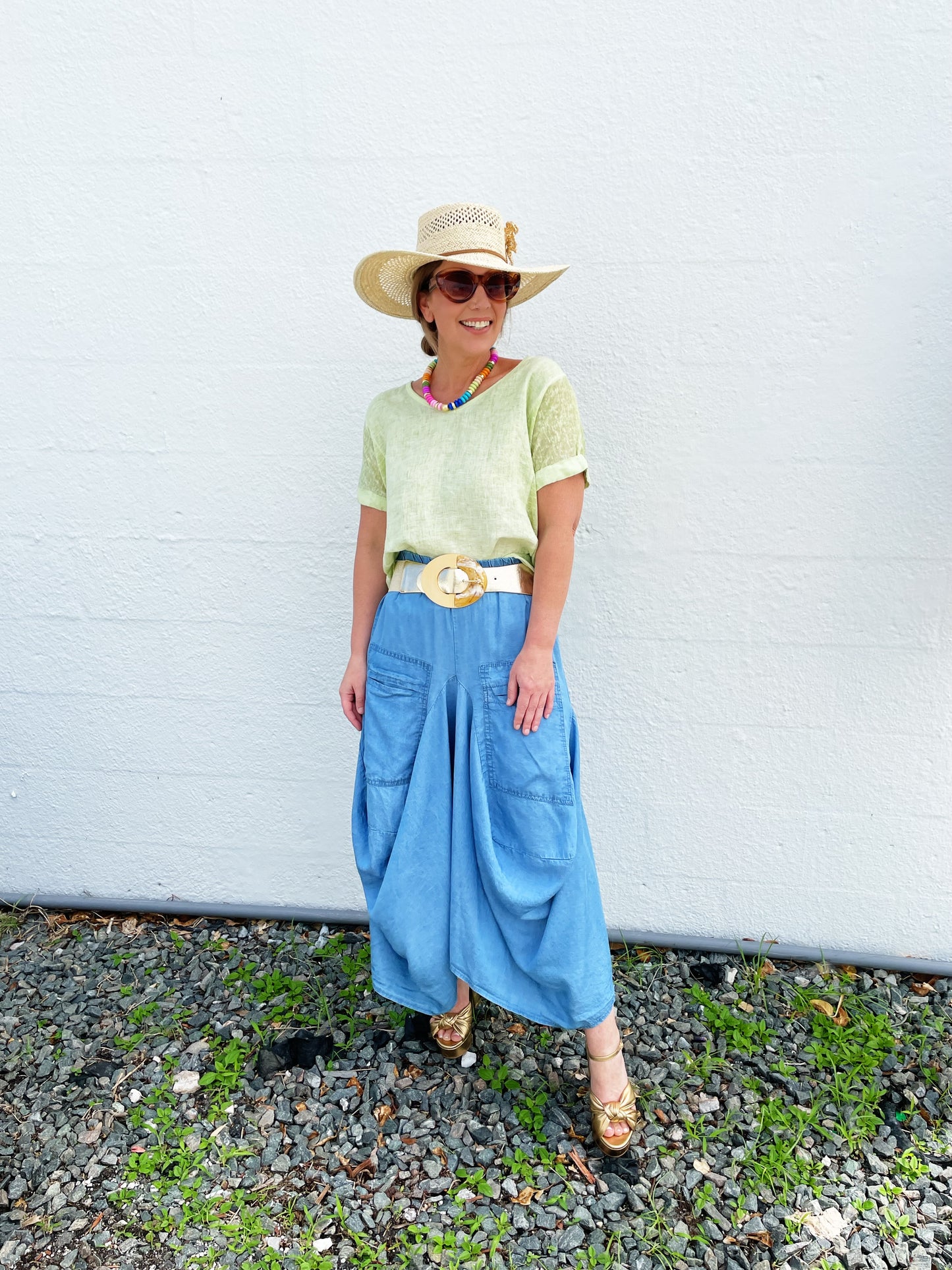 Pawley Skirt in Denim(s)