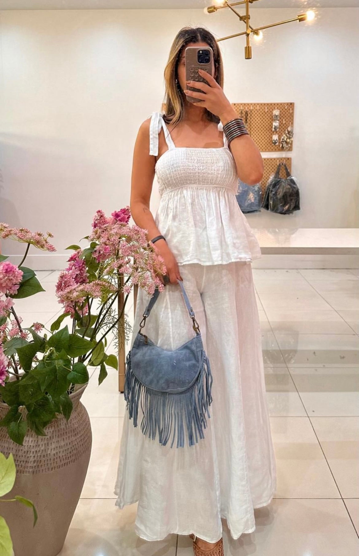 Andrea Set White
