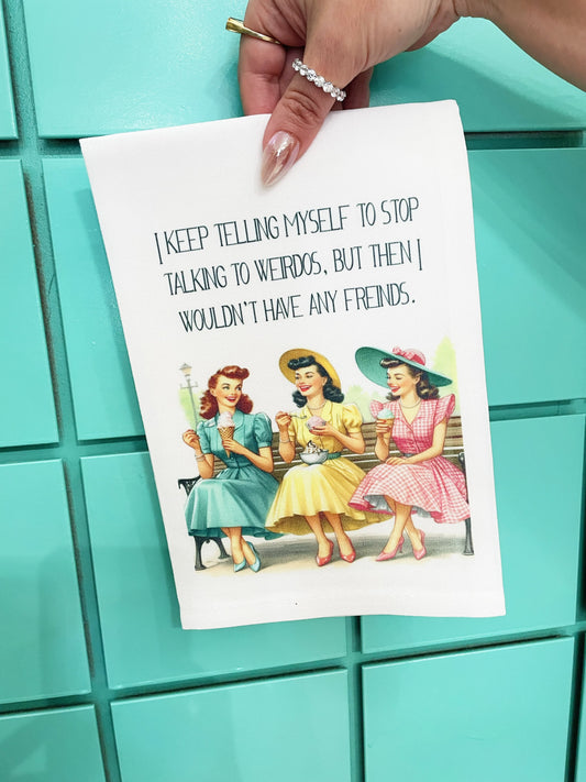 Tea Towel - Weirdos