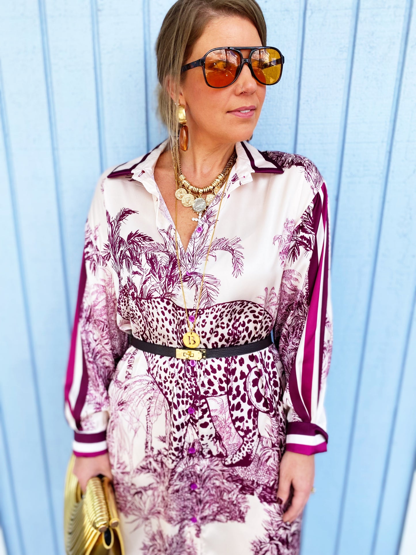 Camilla Dress In Maroon