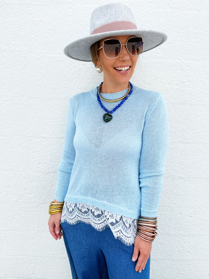 Linda Lace Sweater