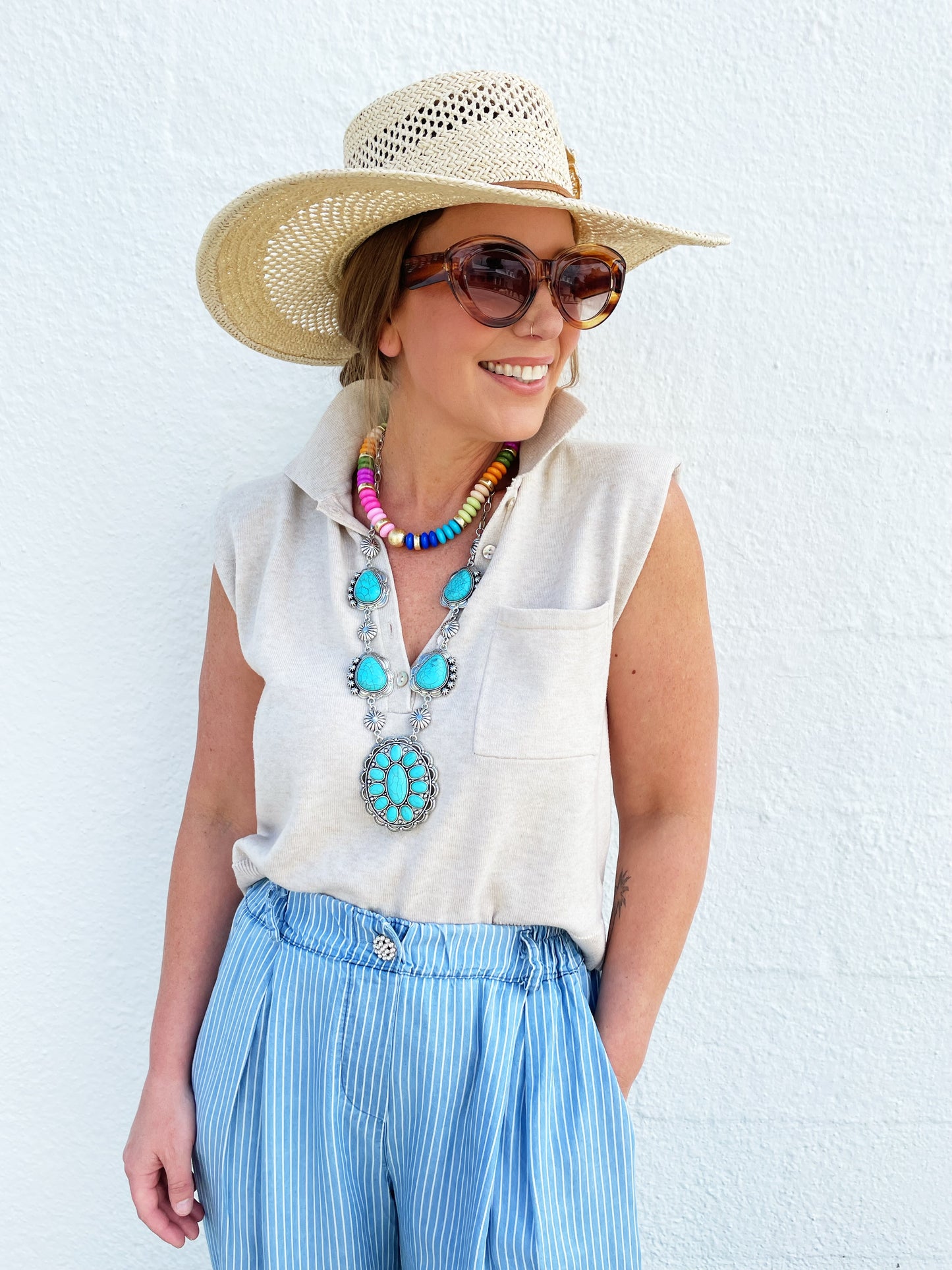 Taylor Turq Necklace FINAL SALE