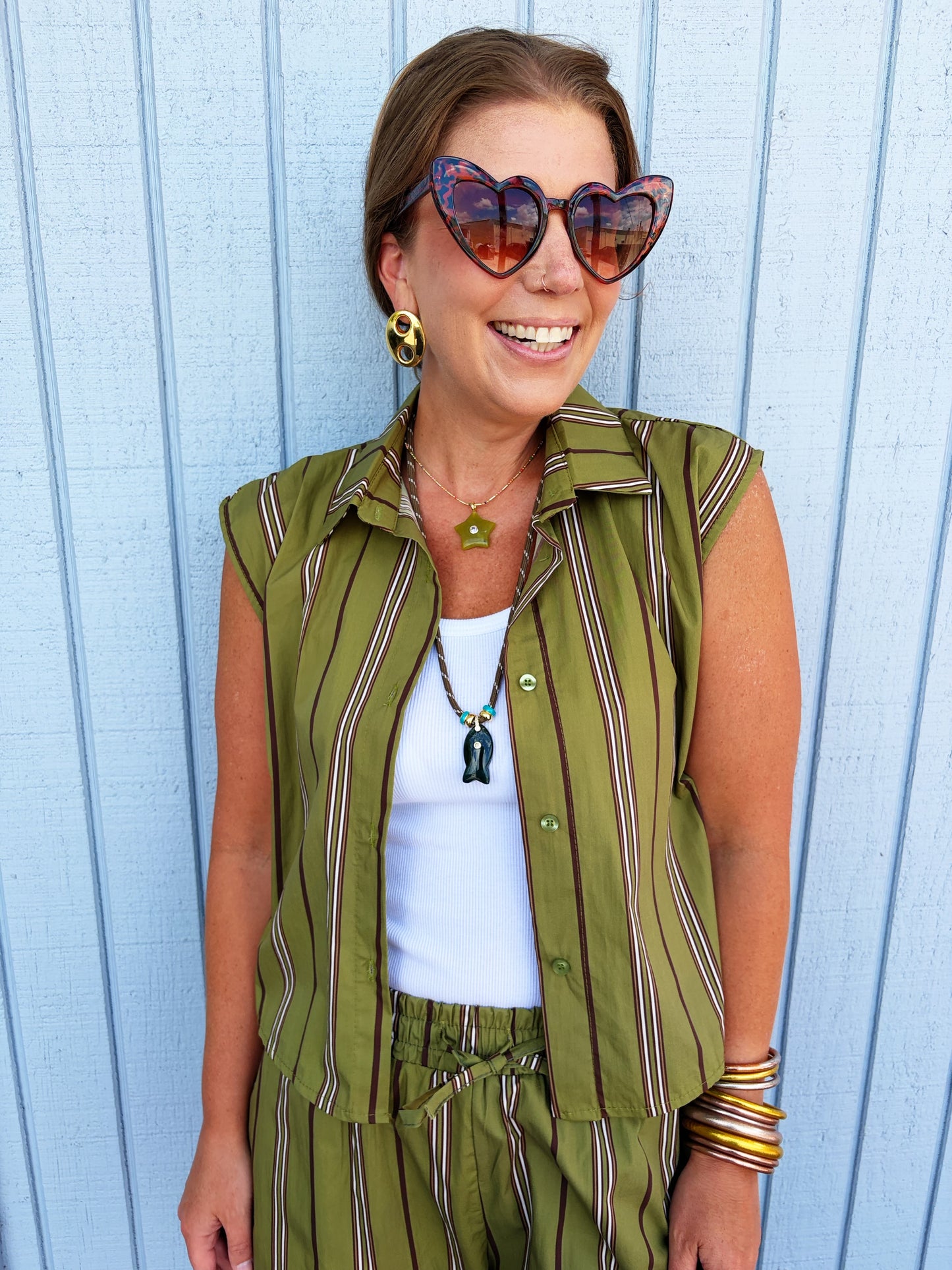 Lina Set in Green