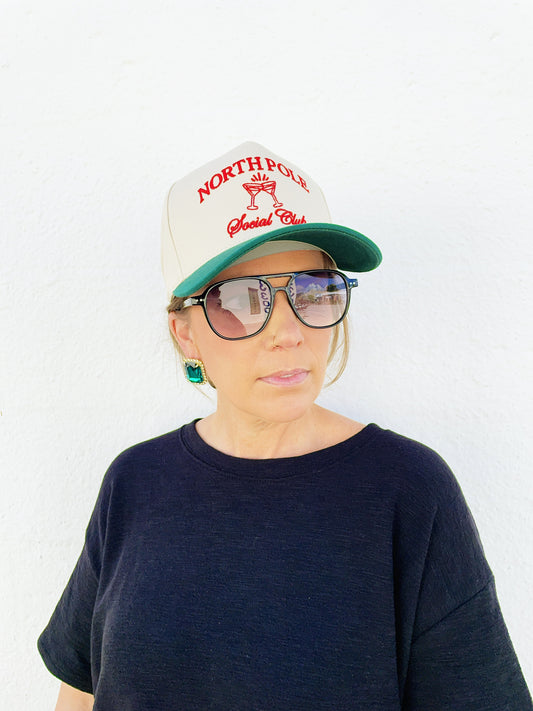 North Pole Social Club Hat (2 color ways)