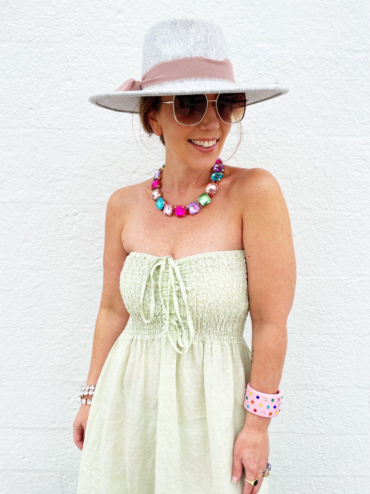 Casey Dress in Mint