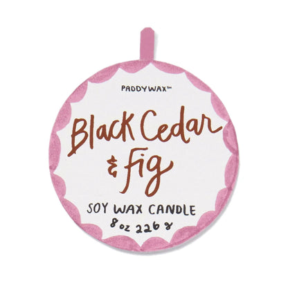 A Dopo "Tiger" Candle - Black Cedar & Fig