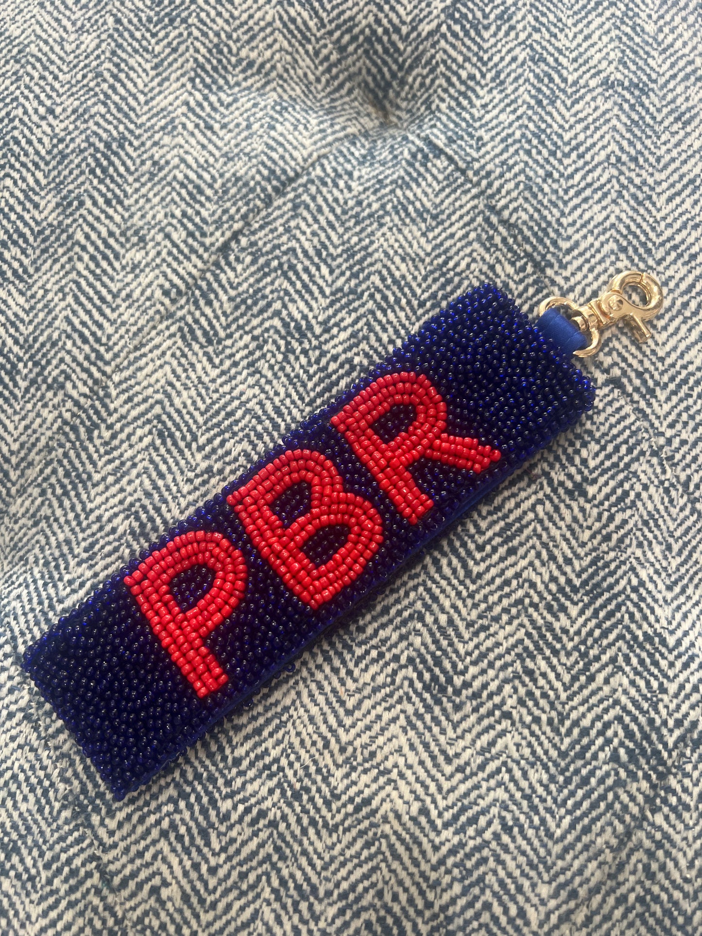 Custom Beaded Key Chain