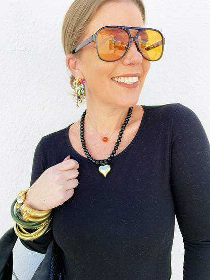 Lisa Jo Heart Necklace