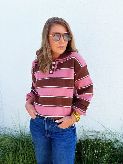 Sunset Harbor Pullover