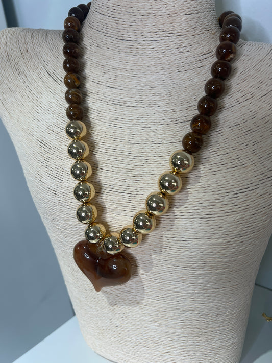 Julian Necklace *brown