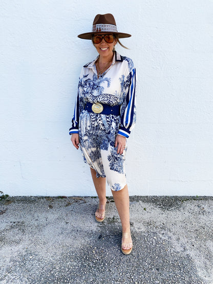 Camilla Dress in Navy